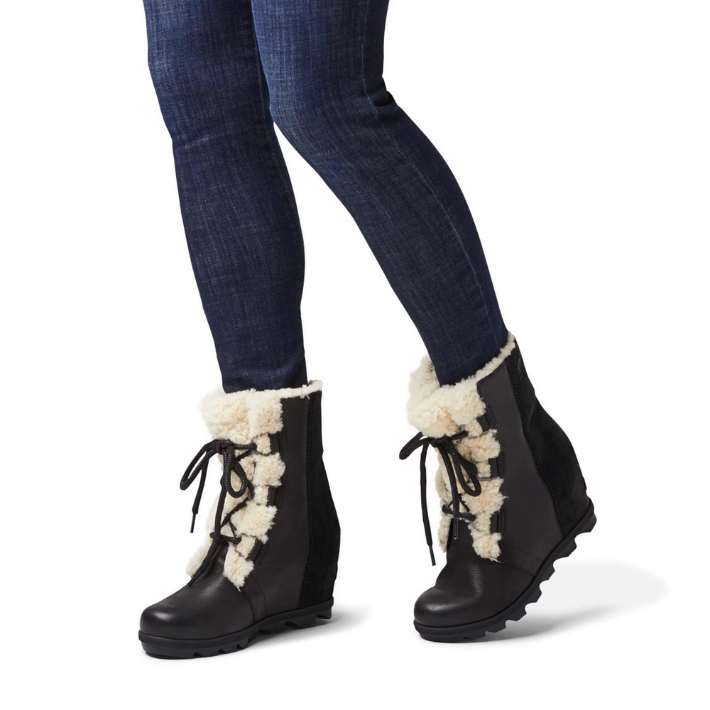 Sorel wedge shearling boot-Joan of Arctic